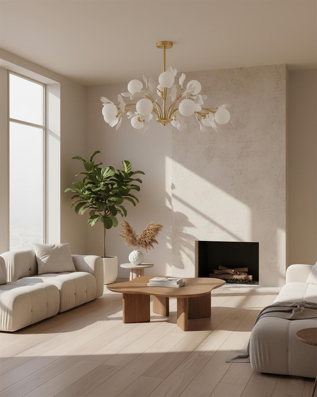 Lampadario Ginkgo Leiva