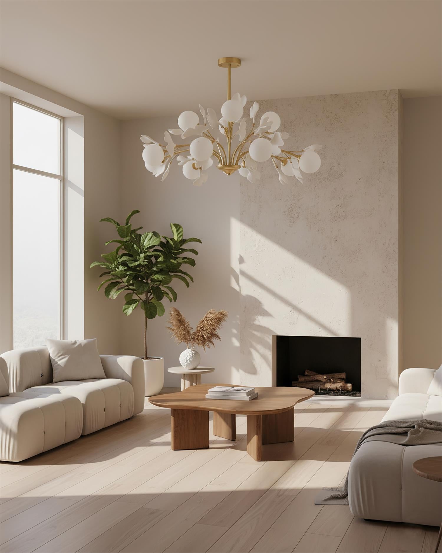Lampadario Ginkgo Leiva