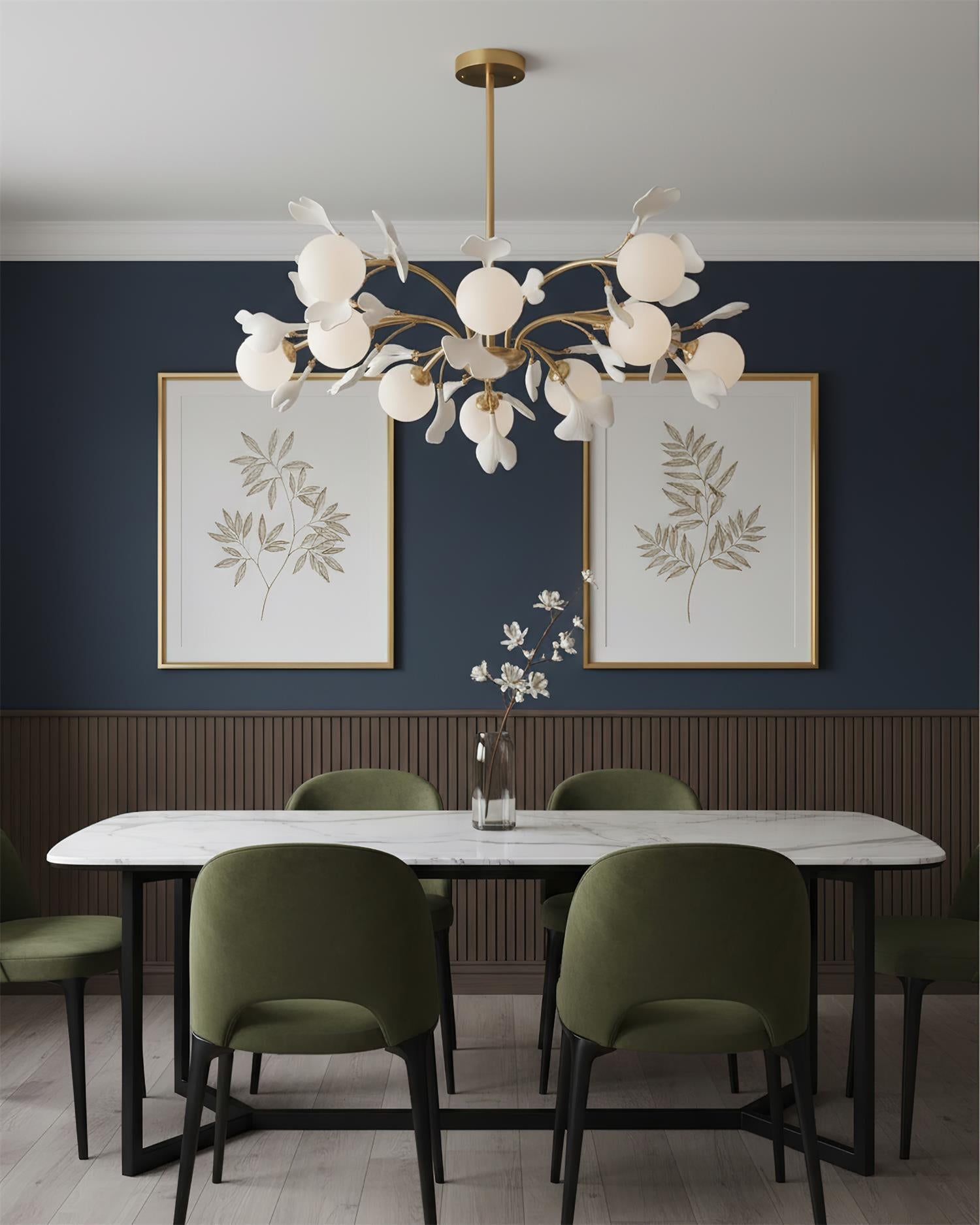 Lampadario Ginkgo Leiva