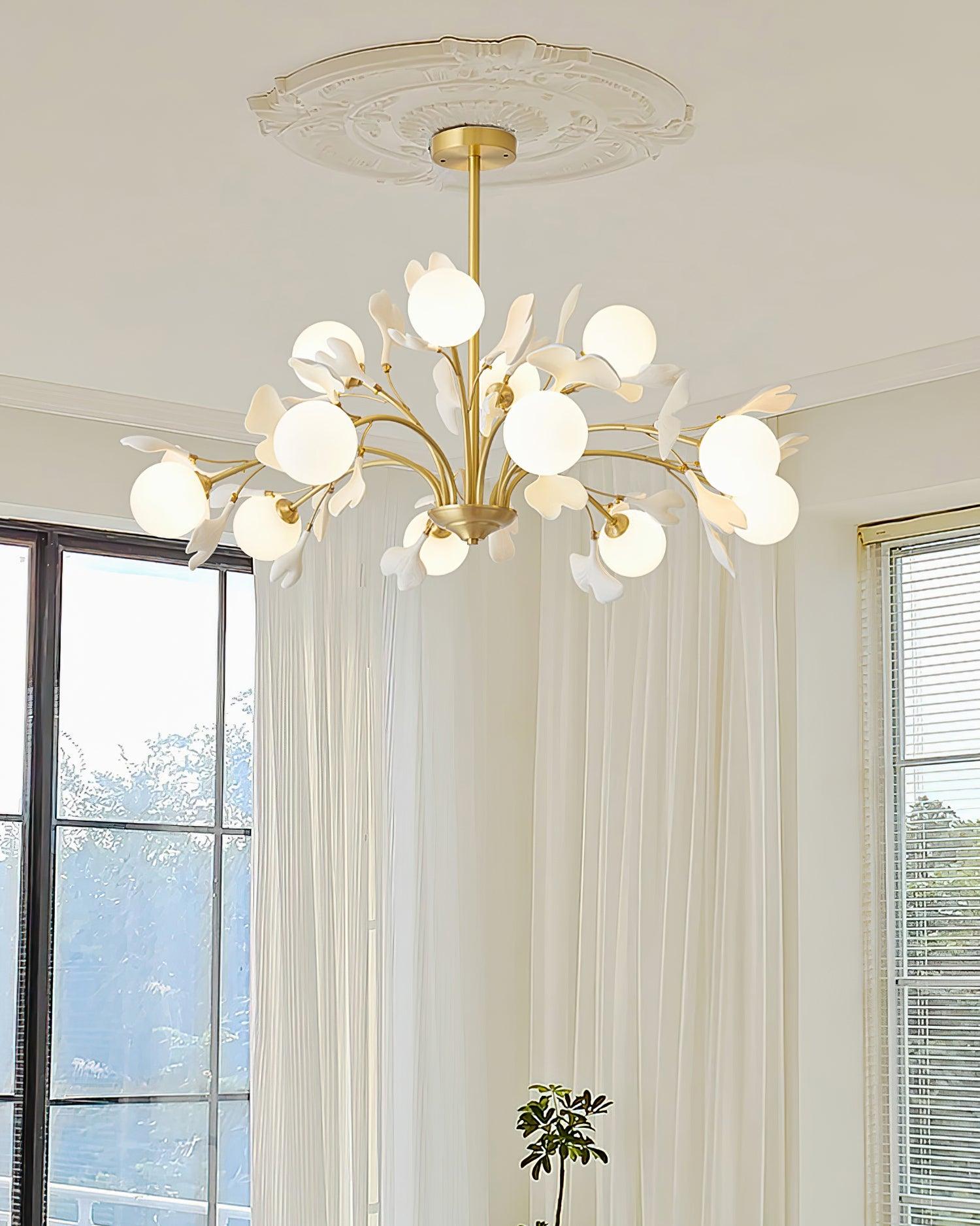 Lampadario Ginkgo Leiva