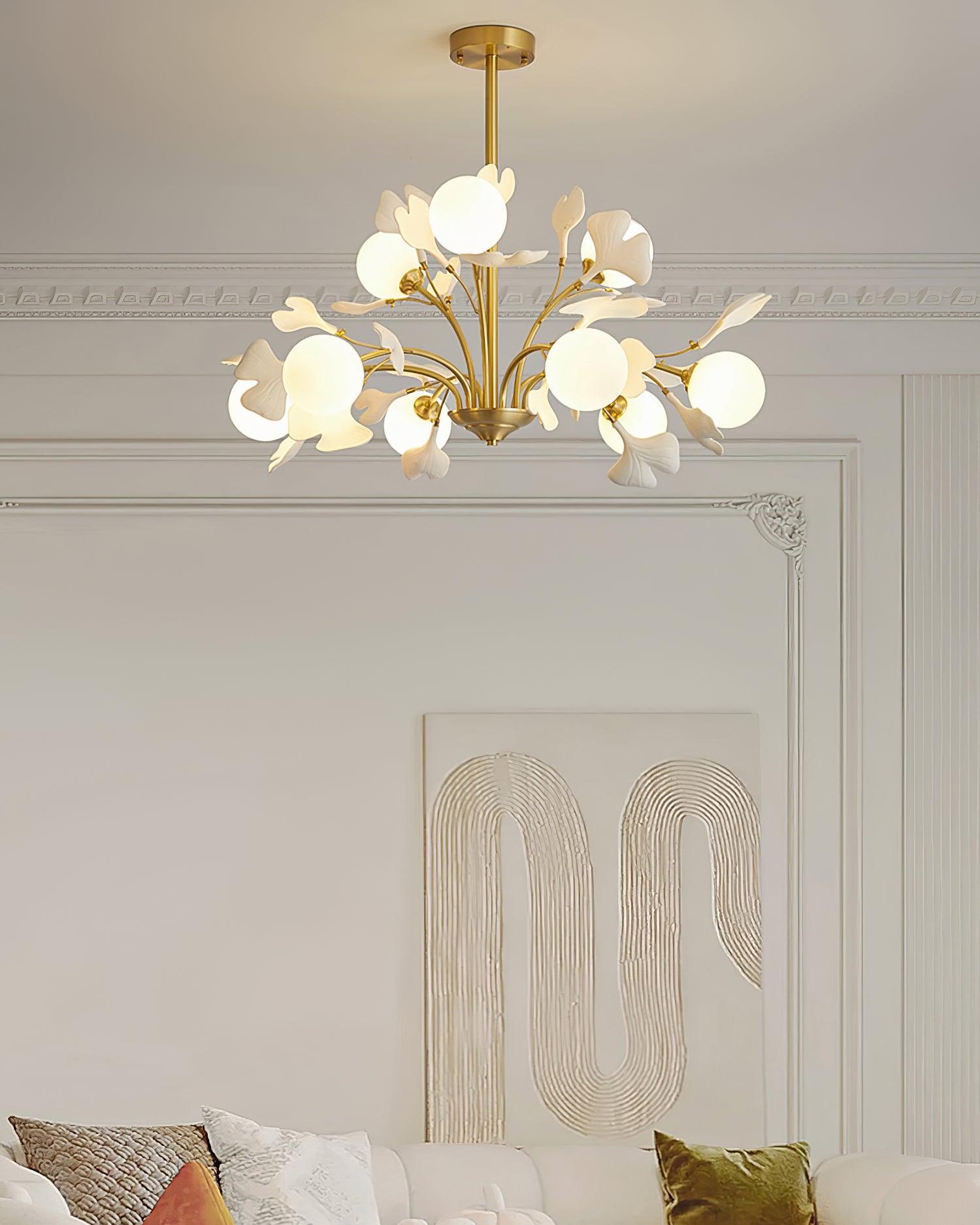 Lampadario Ginkgo Leiva