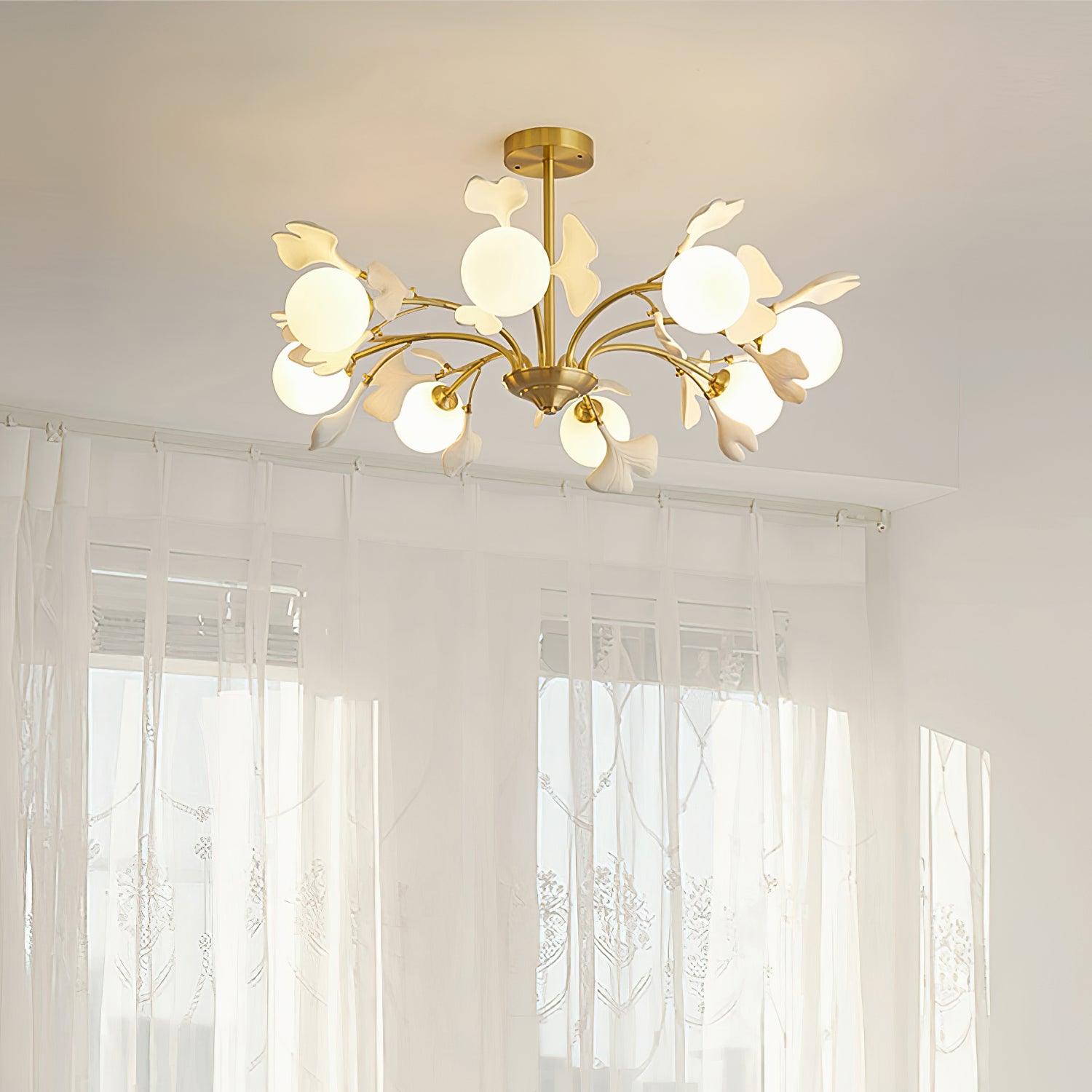 Lampadario Ginkgo Leiva