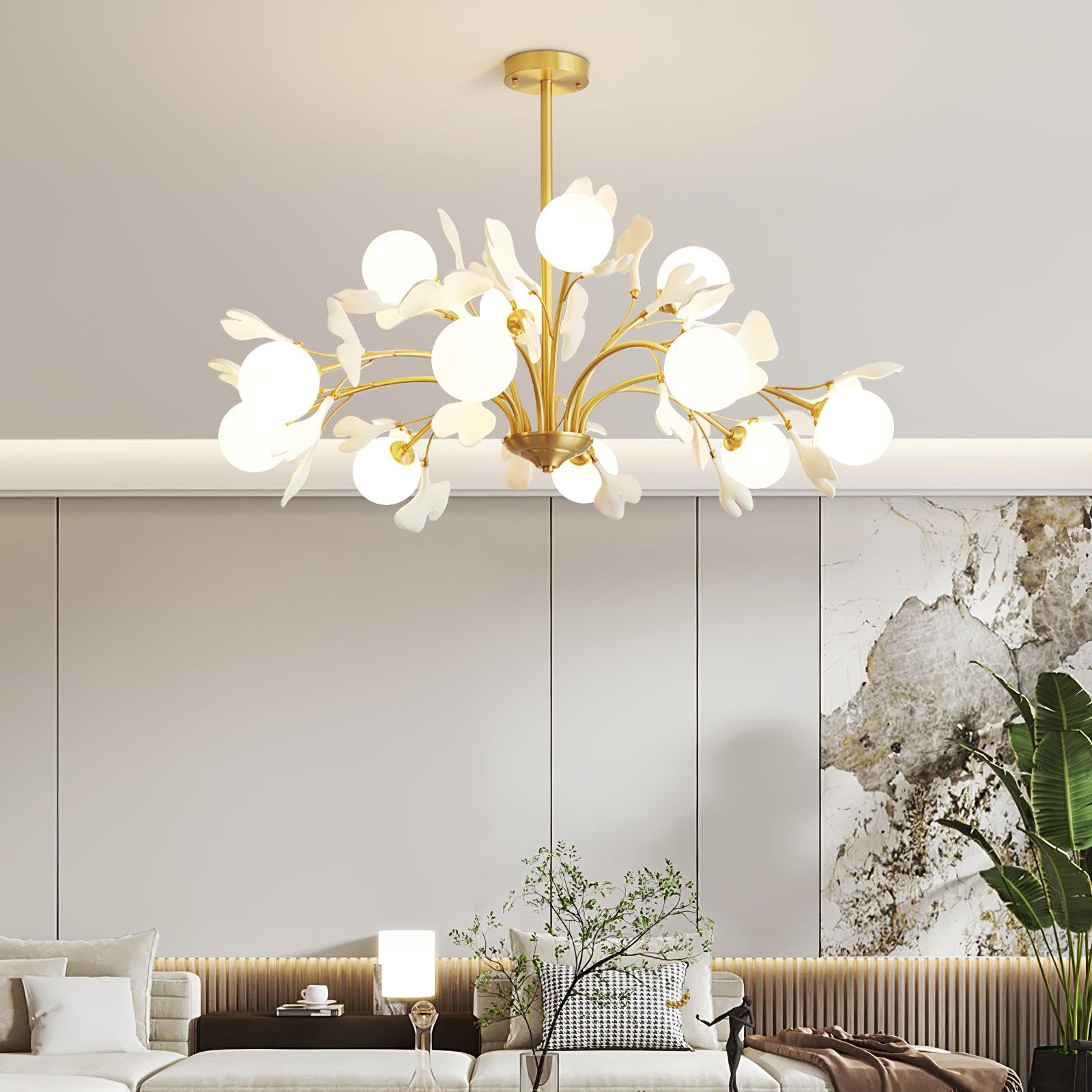 Lampadario Ginkgo Leiva