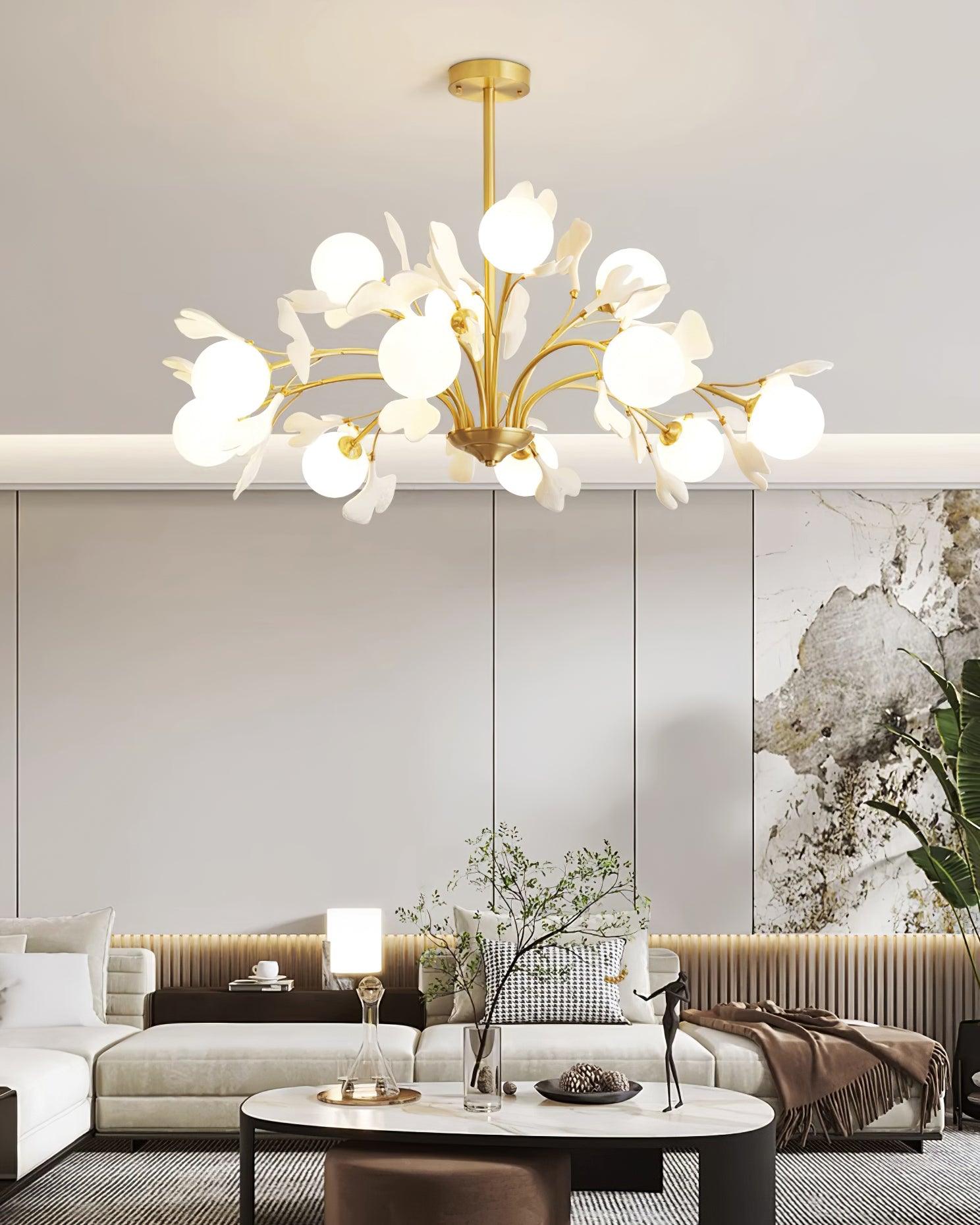 Lampadario Ginkgo Leiva