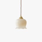 Lampada a sospensione floreale Solcira
