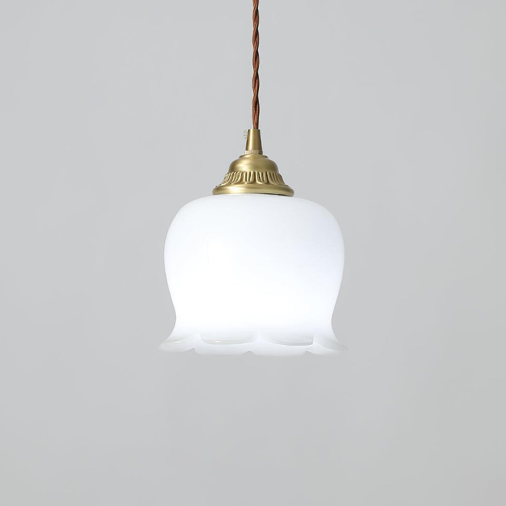 Lampada a sospensione floreale Solcira