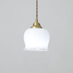 Lampada a sospensione floreale Solcira