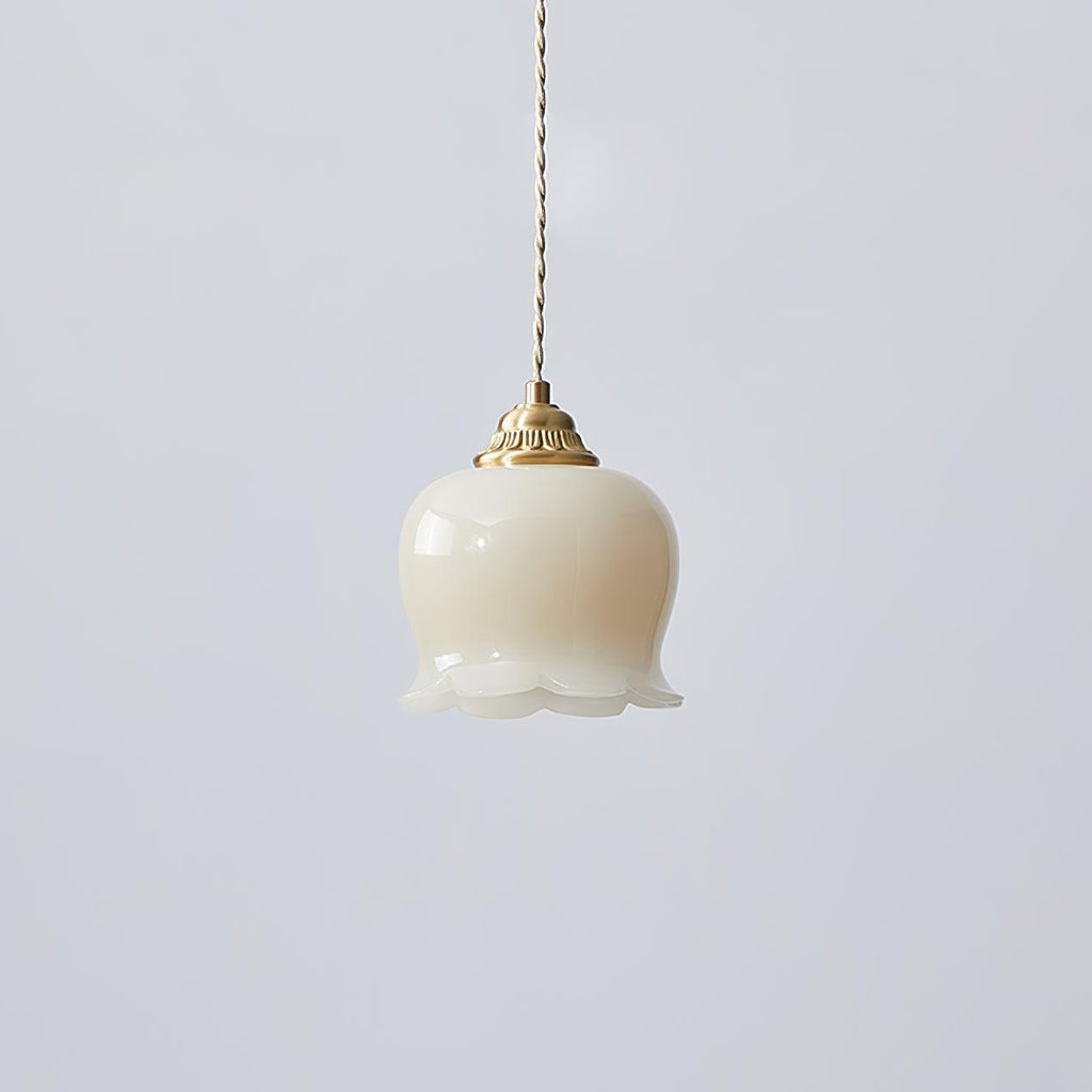 Lampada a sospensione floreale Solcira