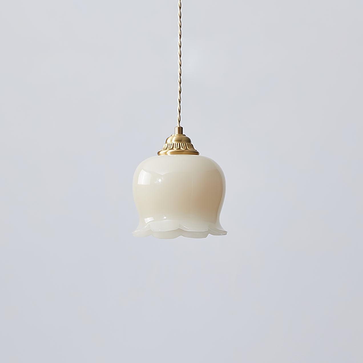 Lampada a sospensione floreale Solcira