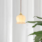 Lampada a sospensione floreale Solcira