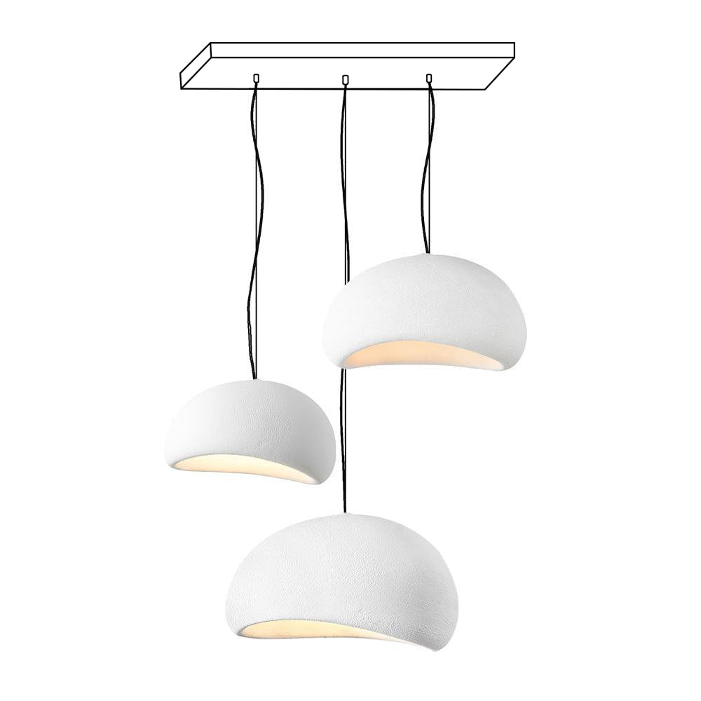 Lampadario organico Verenola