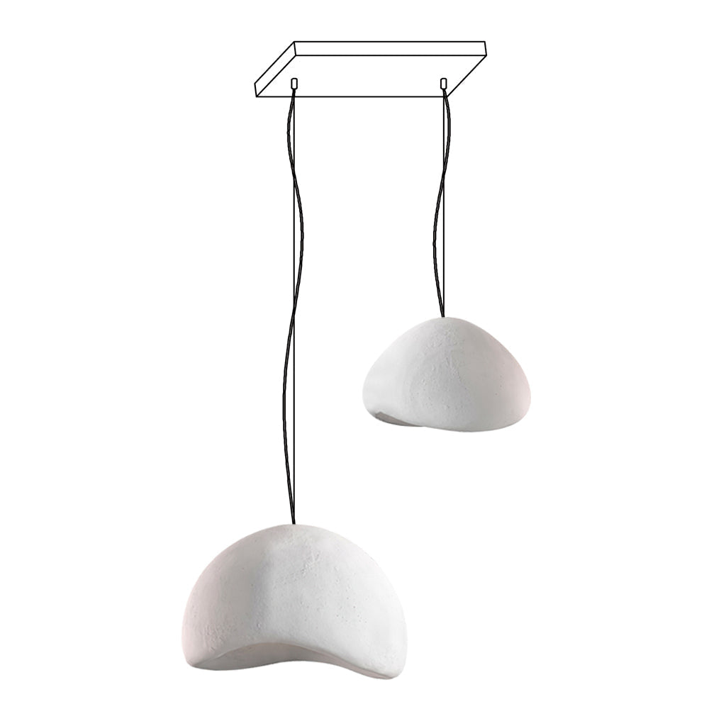 Lampadario organico Verenola