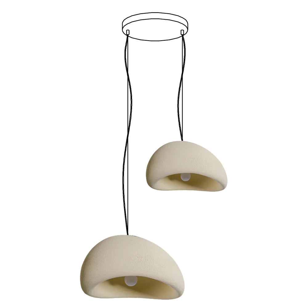 Lampadario organico Verenola