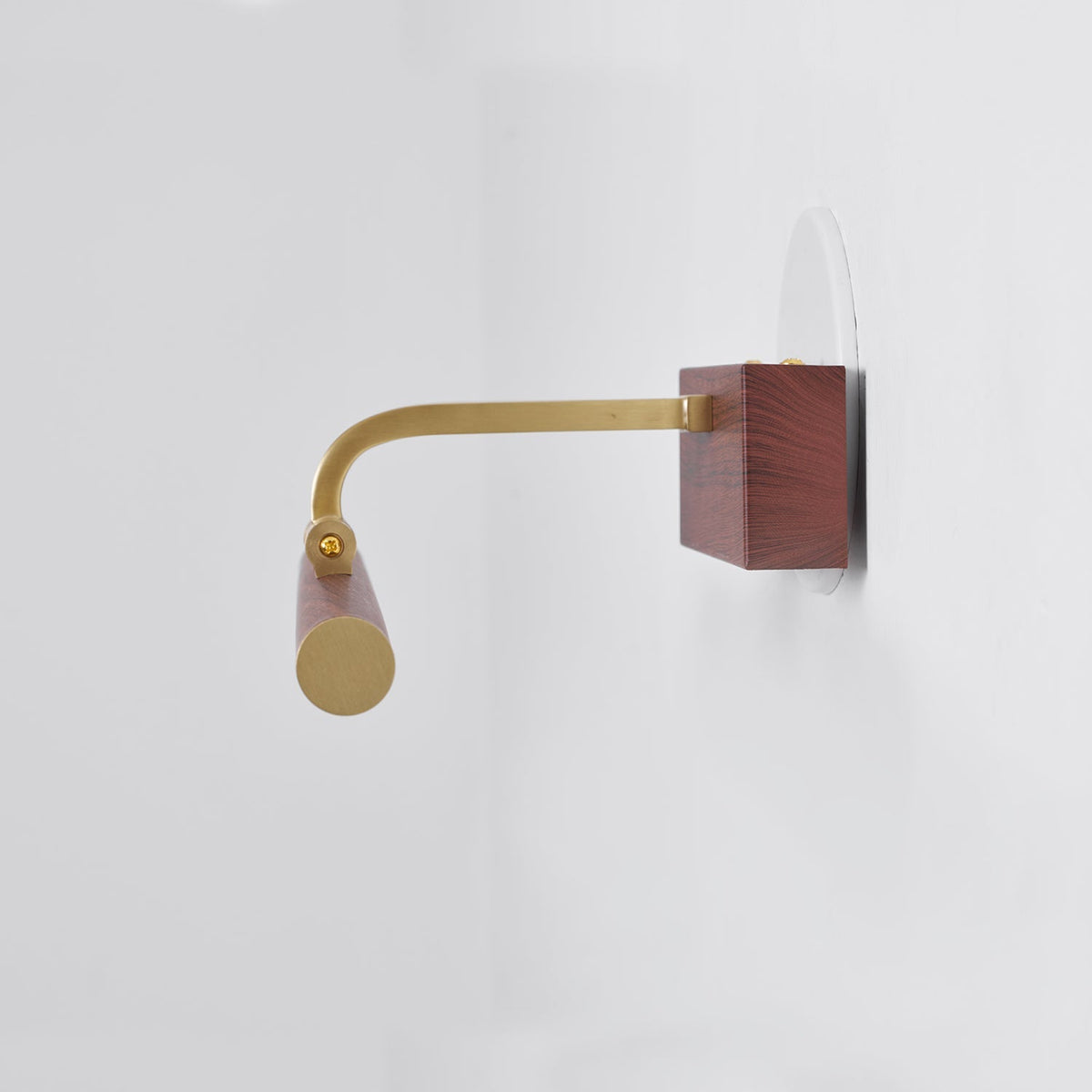 Walnut Color Linear LED Wall Light - Vakkerlight