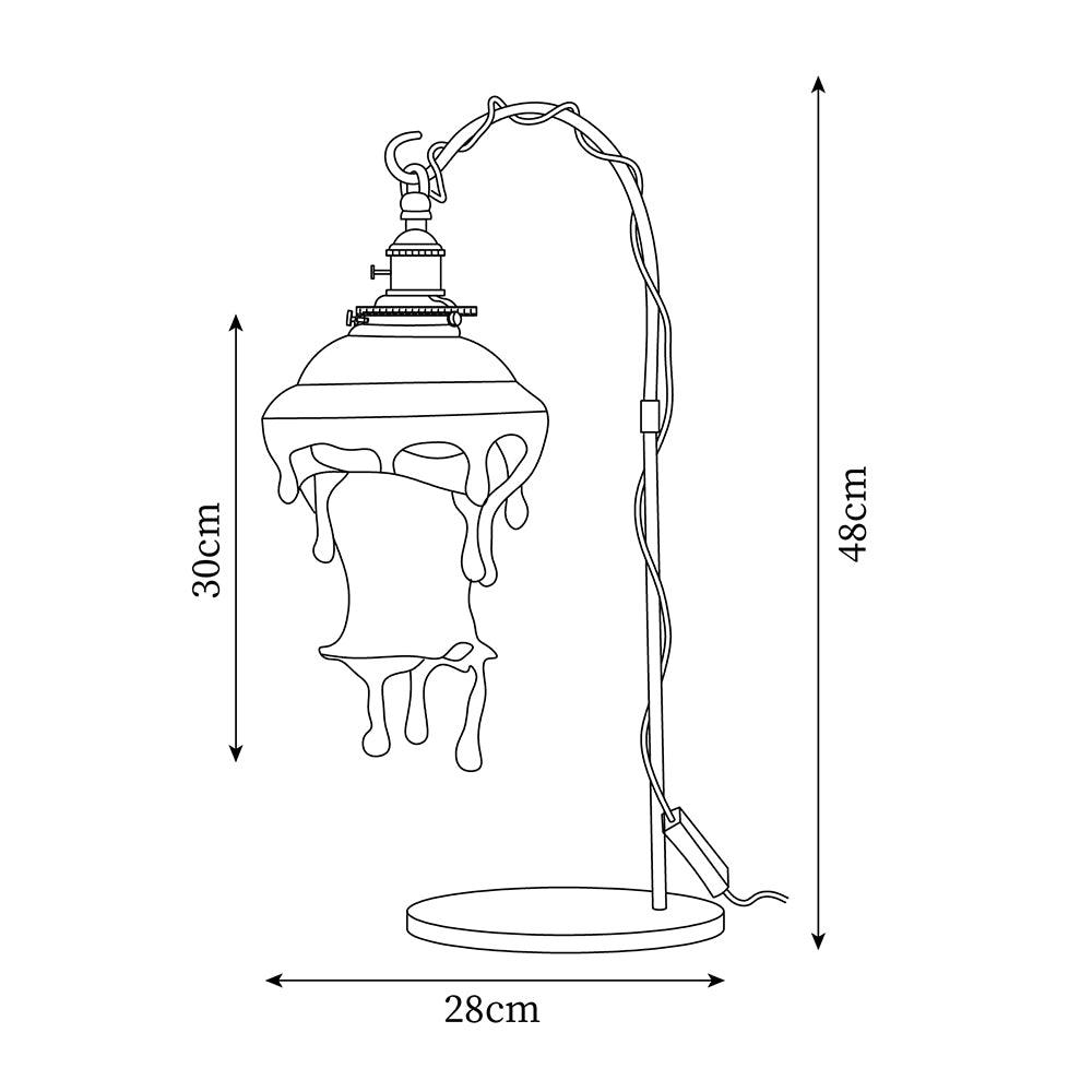 Lampada da tavolo Monenro