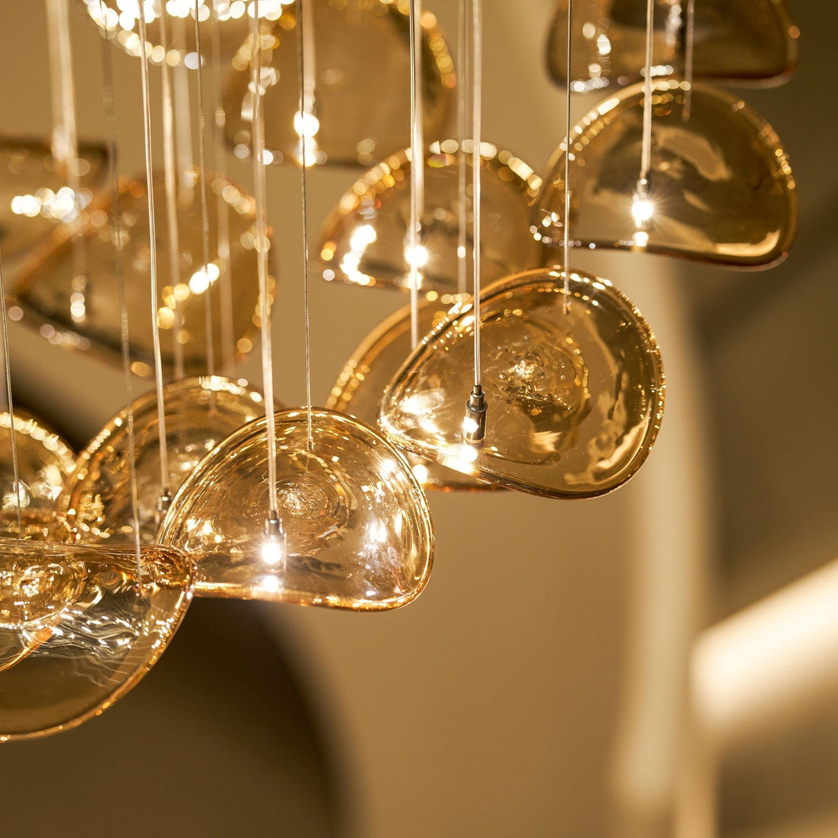 Wave Floating Leaf Chandelier – detail 37