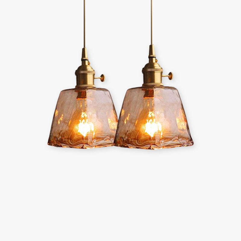 Lampada a sospensione vintage Zeliaro