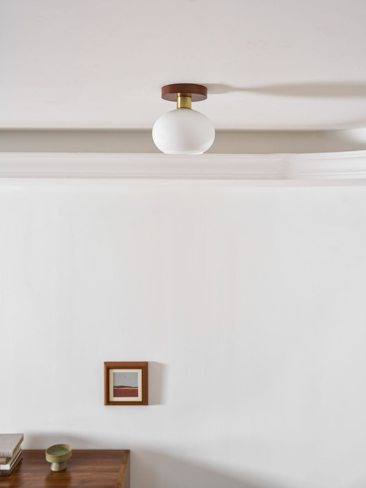 White Shell Ceiling Lamp – detail 27