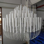 Lampadario rotondo Elanori
