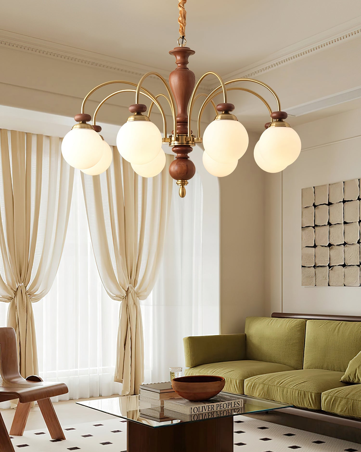 Lampadario classico Lumucira