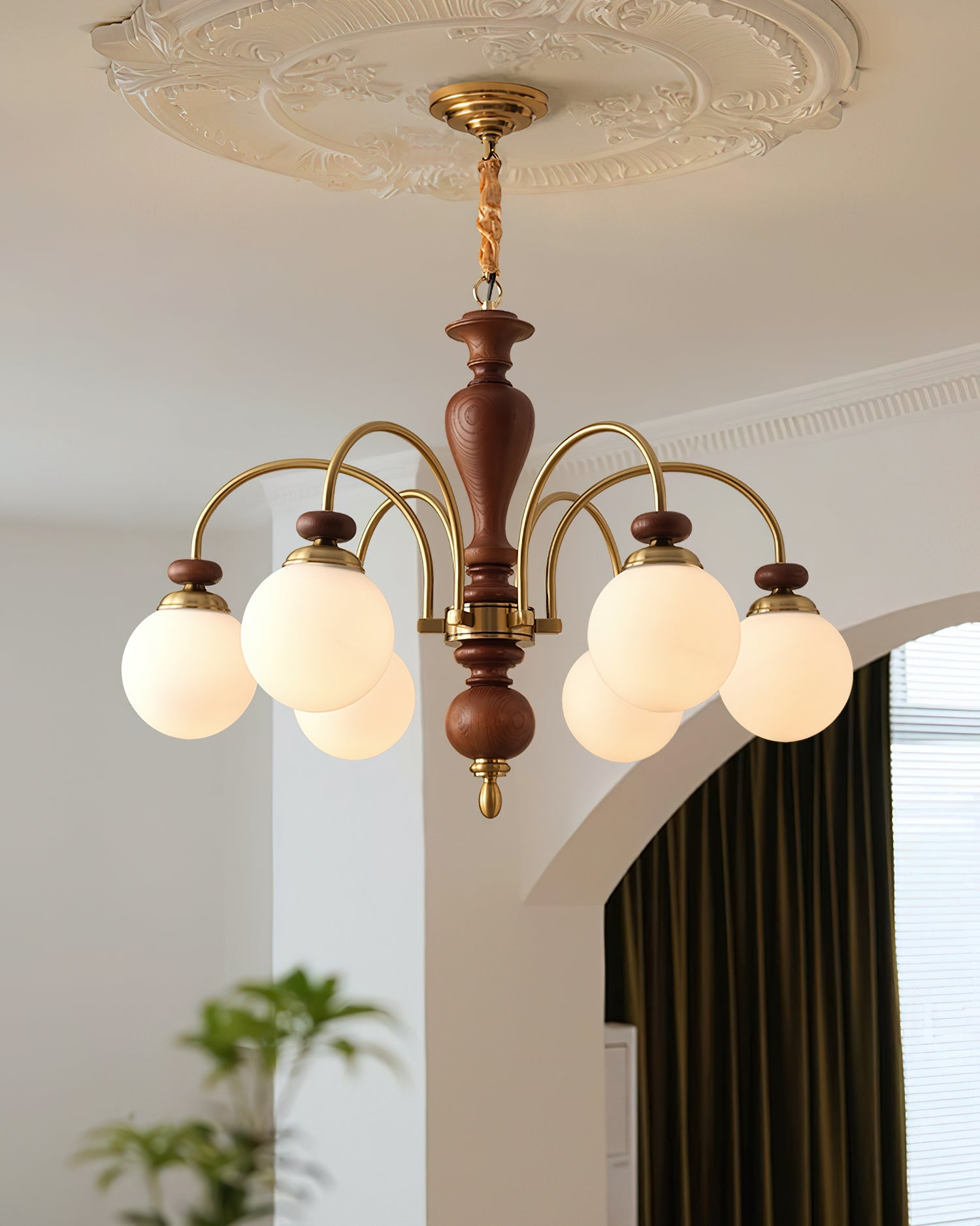 Lampadario classico Lumucira