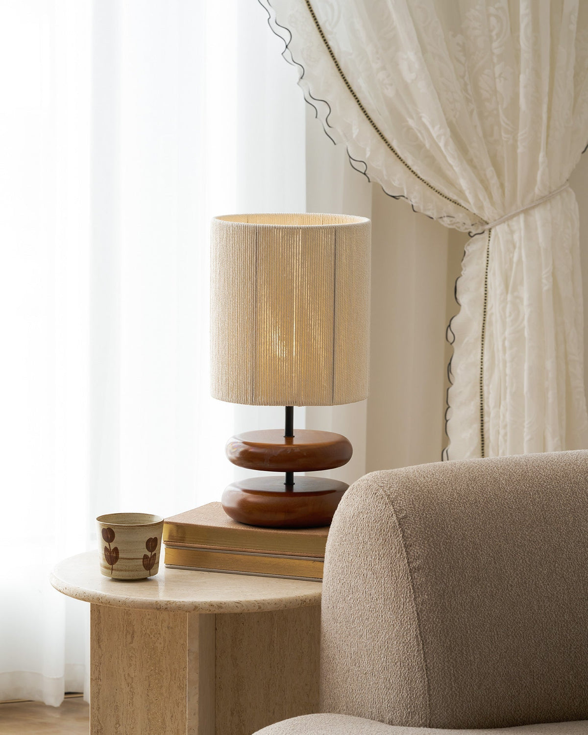 Wooden Modern Bedroom Table Lamp – detail 34