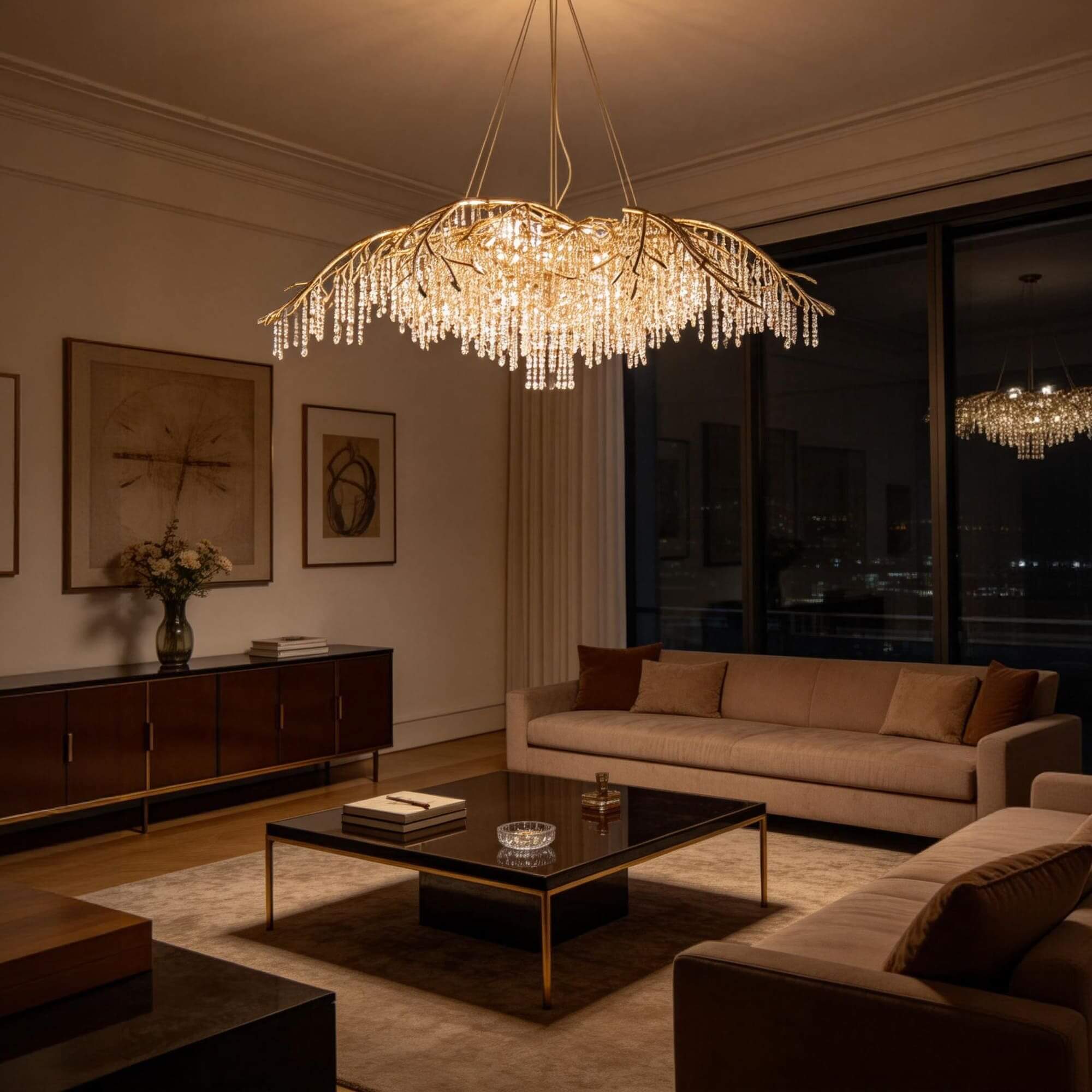 Lampadario Monana