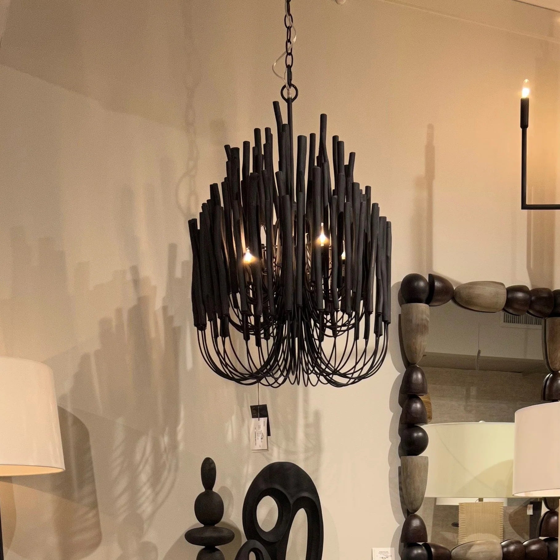Lampadario rotondo Elanori
