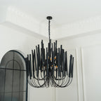 Lampadario rotondo Elanori