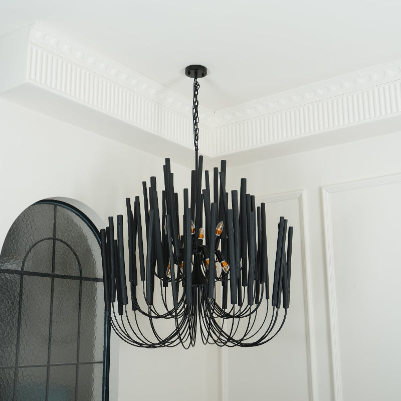 Lampadario rotondo Elanori