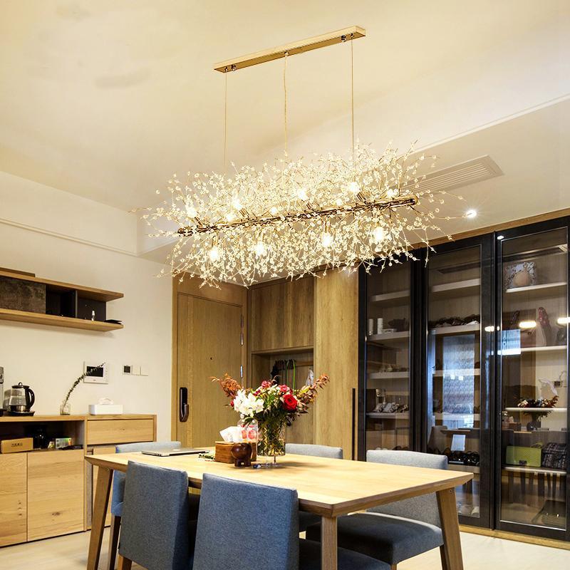 Crystal Dandelion Chandelier – detail 12