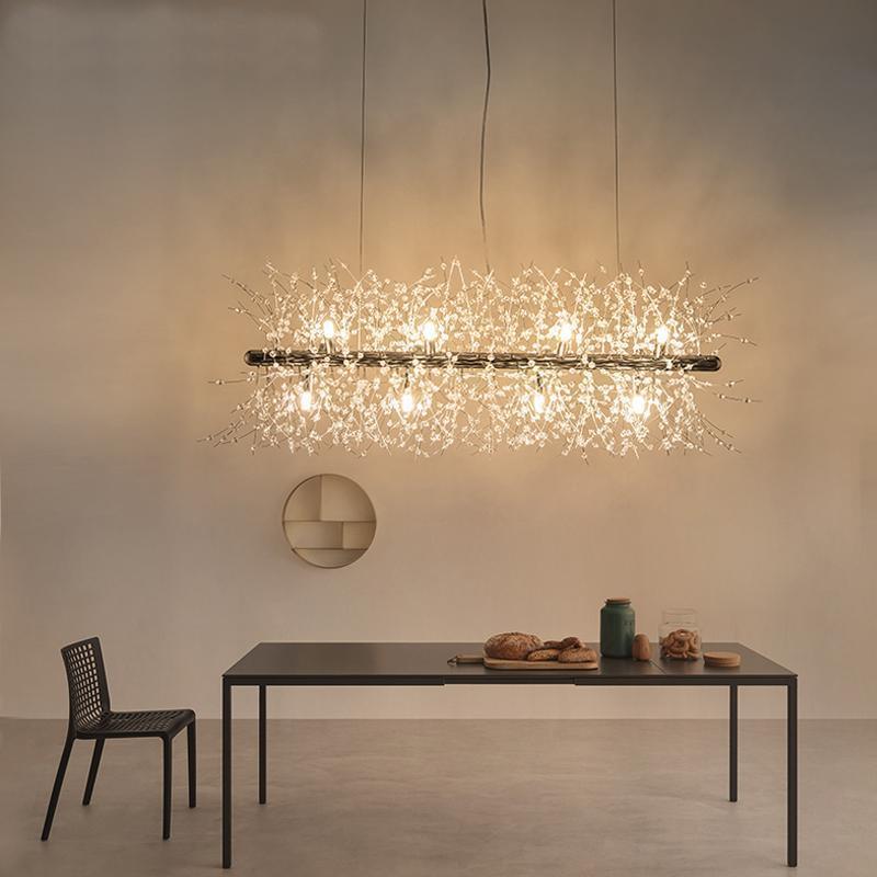 Crystal Dandelion Chandelier – detail 11