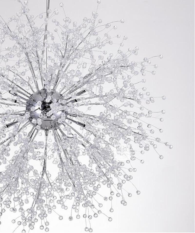 Crystal Dandelion Chandelier – detail 25