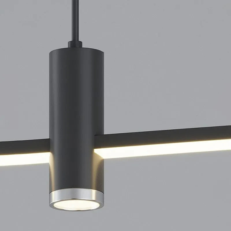 Lampada a sospensione lineare Terora