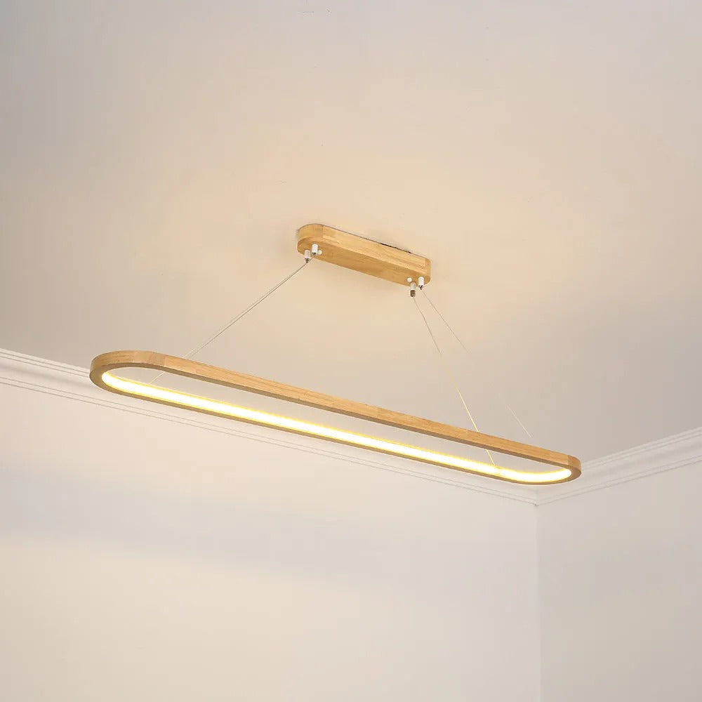Lampada a sospensione ovale Zovela