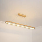 Lampada a sospensione ovale Zovela