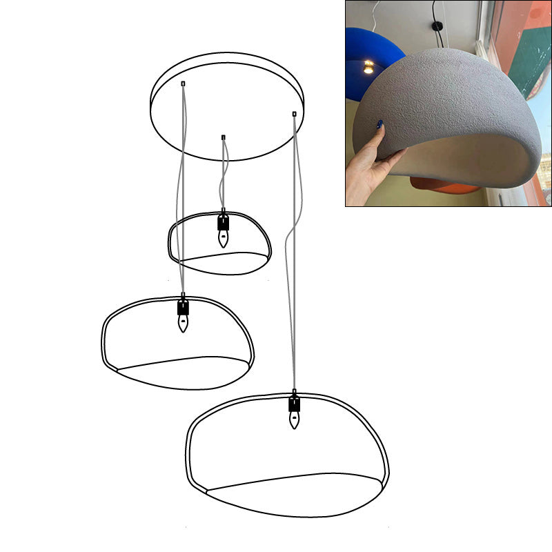 Lampadario organico Verenola
