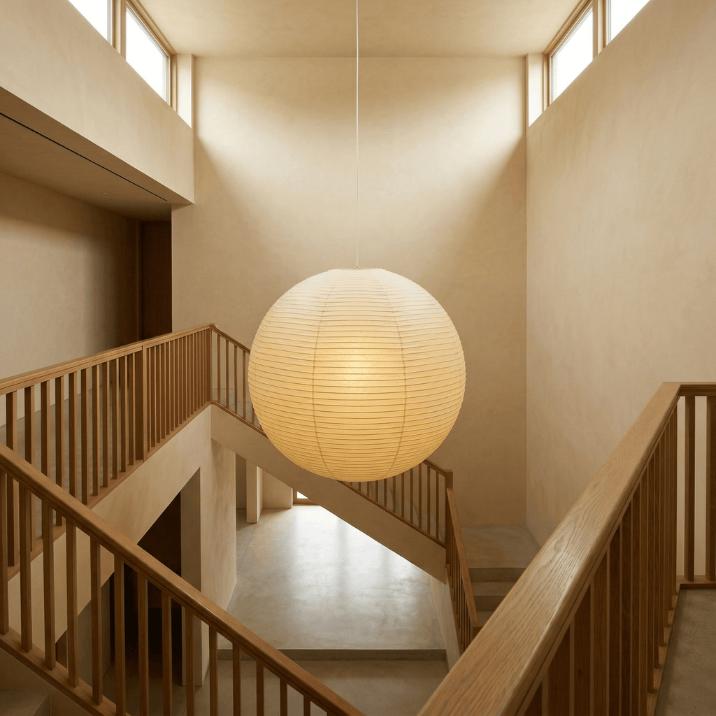 Lampada a sospensione globo Moleleno