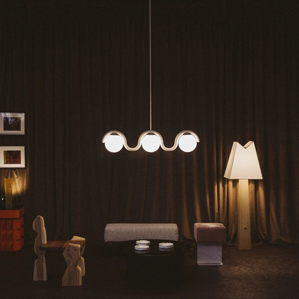 Lampadario lineare Filome
