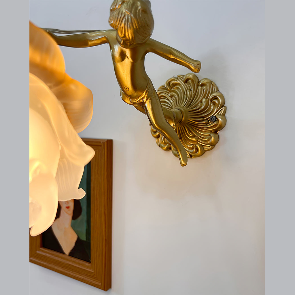 Applique da parete vintage Sorenli
