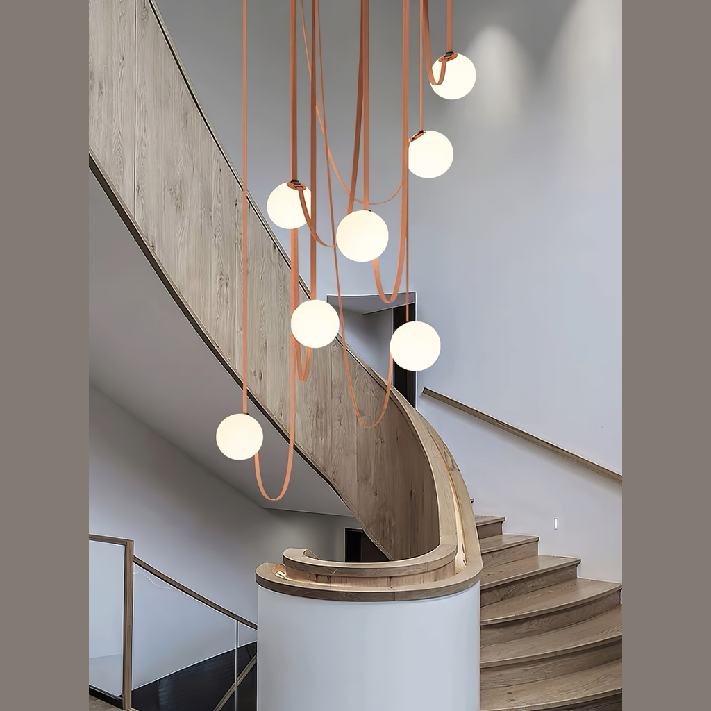 Lampada a sospensione scultorea Elellami