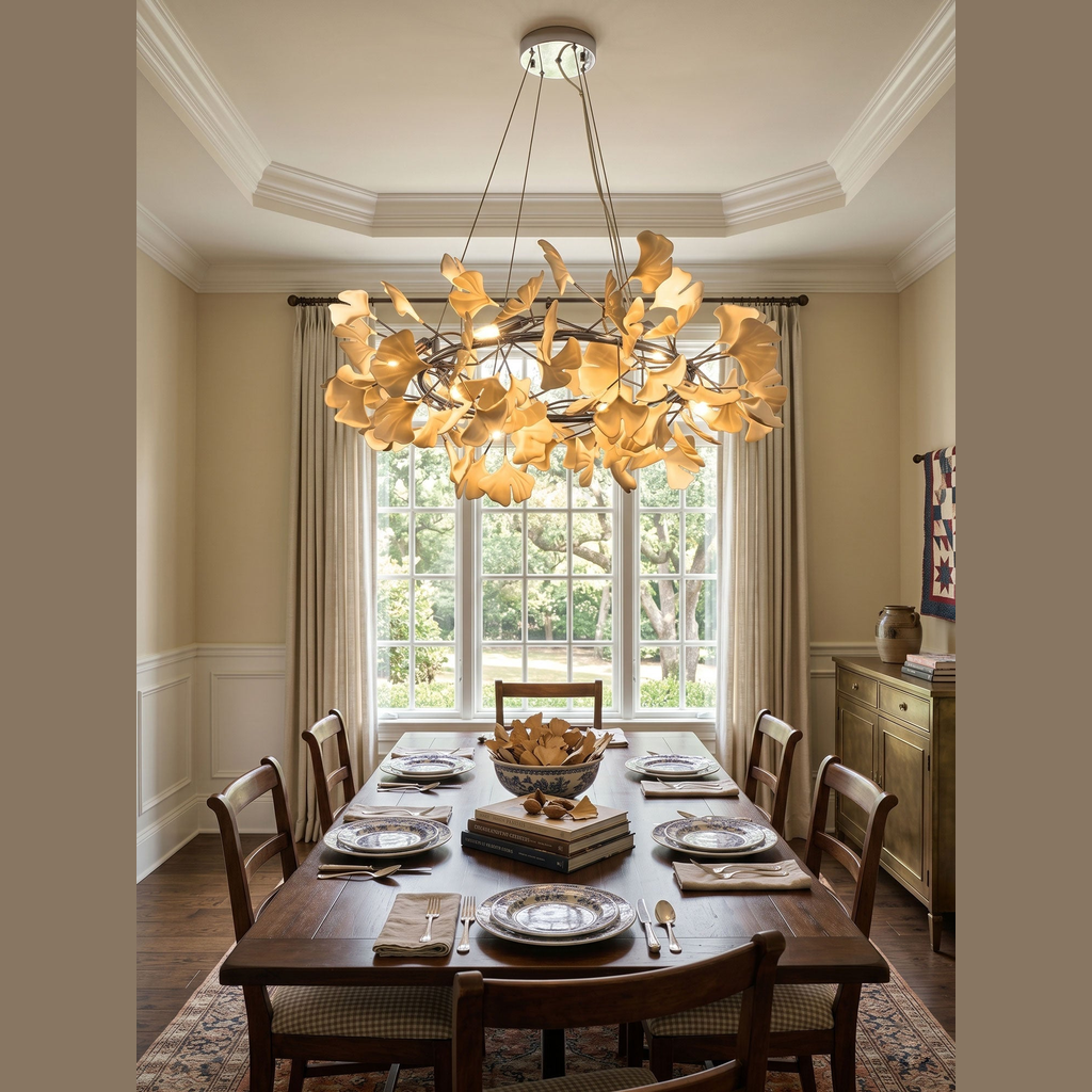 Lampadario rotondo Toriario