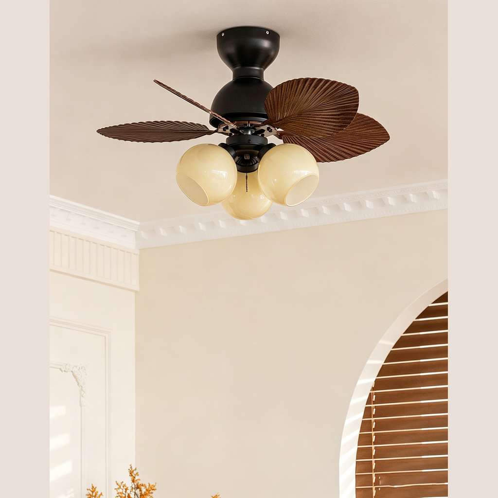 Plafonnier ventilateur Hoellaris