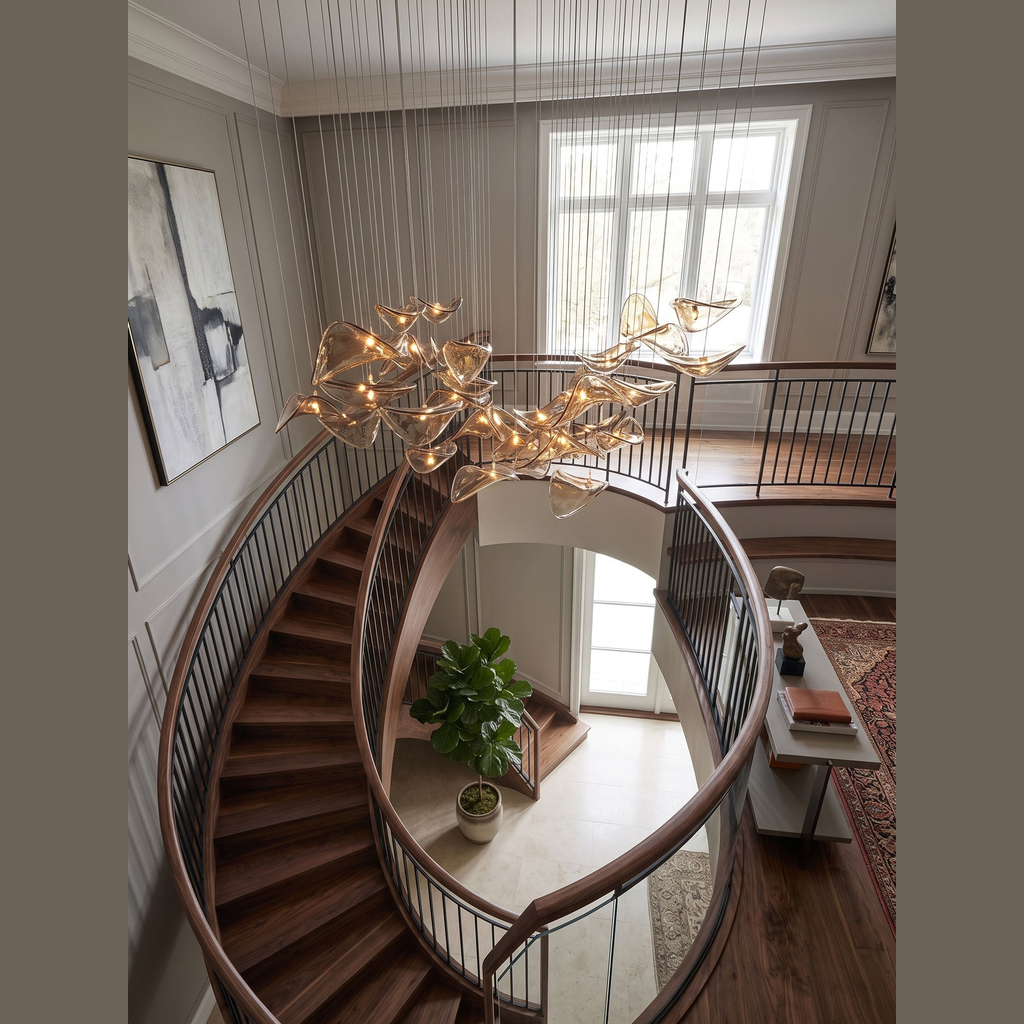 Lustre sculptural Elclovéon