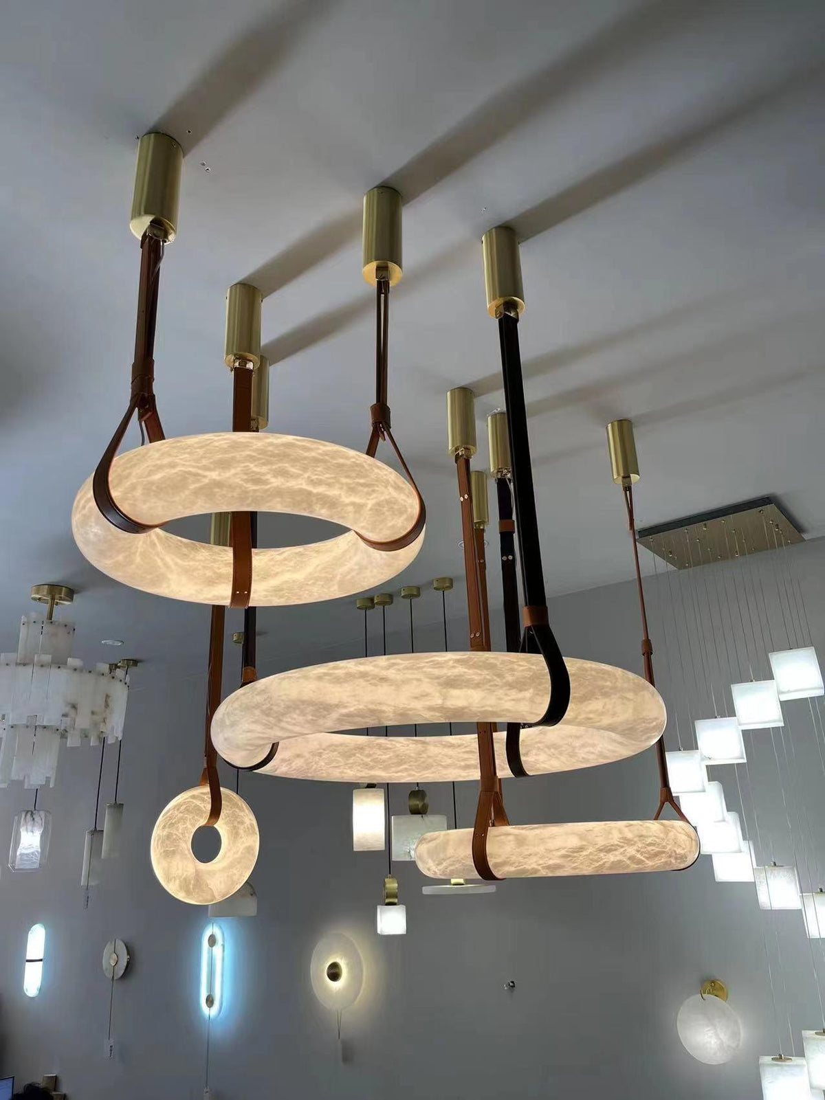 Oslo Alabaster Pendant Light A – detail 32