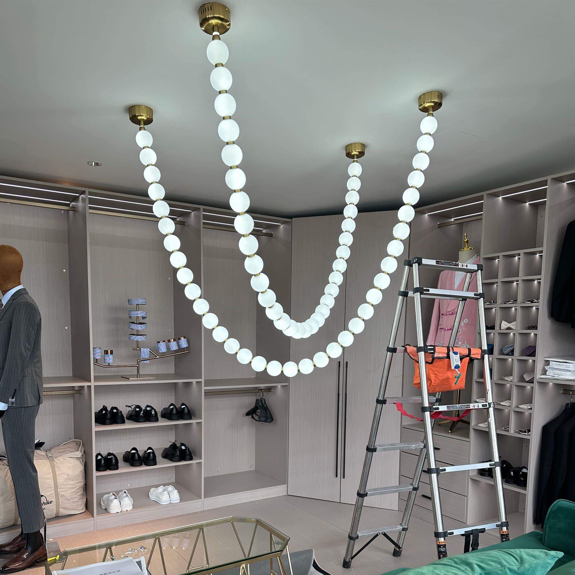 Lampadario a sfere Calonani