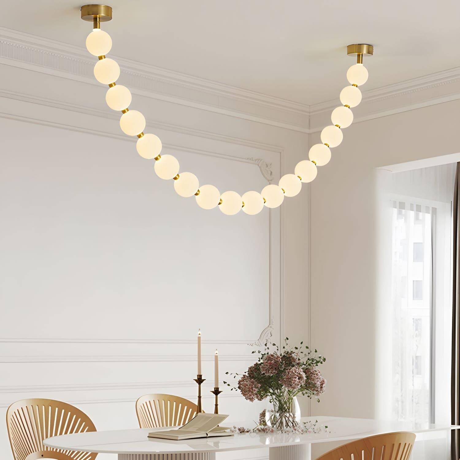 Lampadario a sfere Calonani