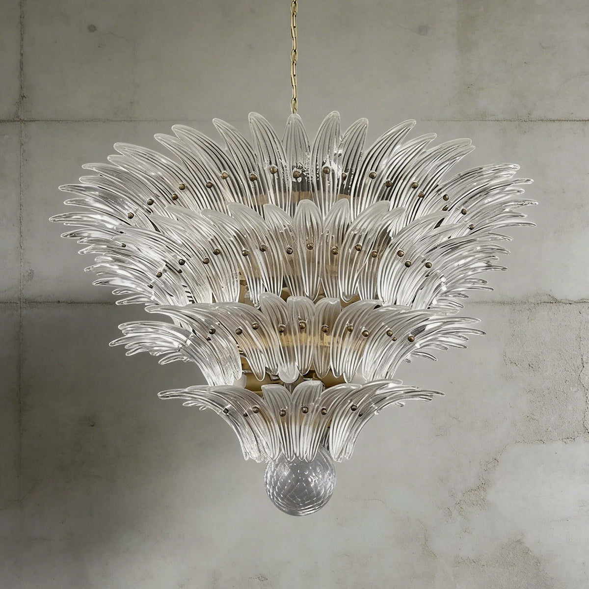 Lampadario a palmetta Solilola