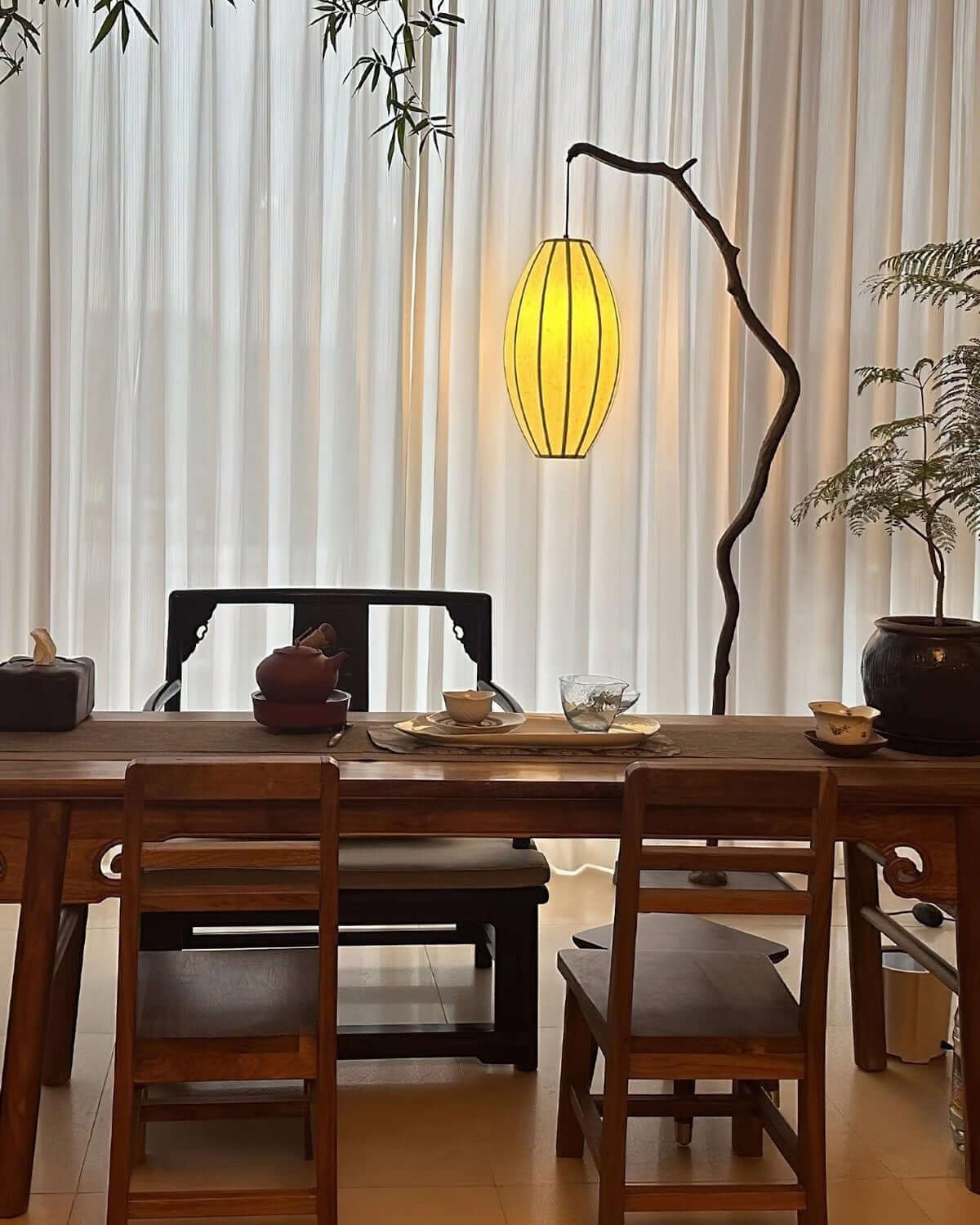 Lampada da terra ad albero Fiarre
