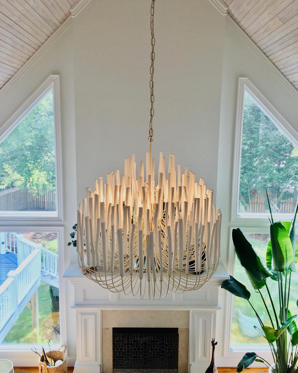 Lampadario rotondo Elanori